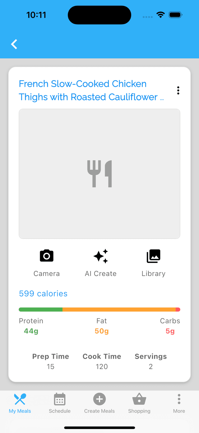 Remy chef screen